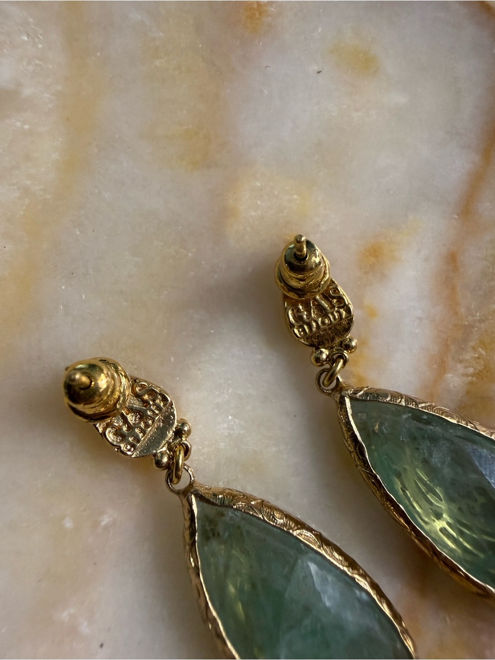 Gas Bijoux Serti Cage Earrings - Picture 4 of 8